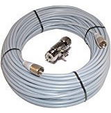 Cable Coax Rg8x De 100 Pies Cb / Radio Ham Arreglo Pararrayo