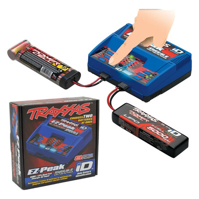 Cargador Doble Traxxas 2972 Ez-peak Dual Para Baterias Rc