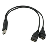 Usb 2.0 A A 2 Doble Y Spliter Hub Cable Adaptador