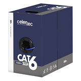 Cable Ethernet Blindado Cat6 De Celertec, 500 Pies, Ftp (en