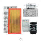 Kit 3 Filtros Aceite + Aire + Combus Vw Bora 2.0 Original