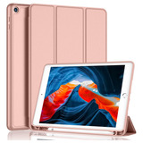 Funda New iPad Imieet 10.2 9/8/7 Gen C/portalápiz/rose Gold