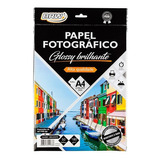 Papel Fotográfico Brw Glossy Brilhante A4 50fls 180g/m²