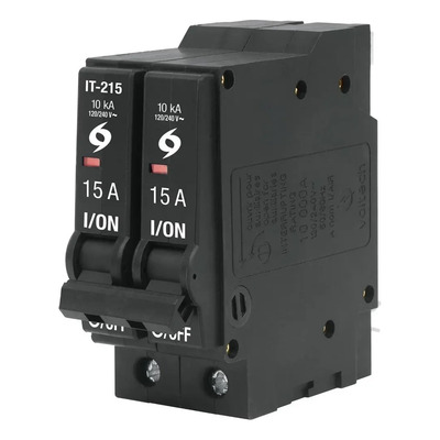 Interruptor Termomagnético 2 Polos 15 A, Volteck 46703