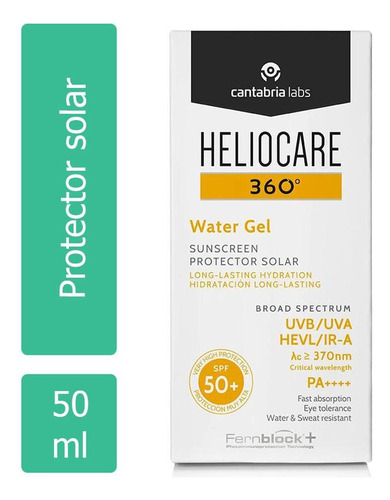Heliocare 360 Water Gel Fps50+ 50 Ml