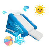 Juego De Piscina Tobogan Acuático Niños 333x206x117 Cm Intex