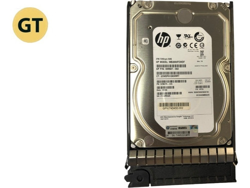 Hd Hp 2tb Sas Pn 695507-002