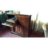 Mueble Antiguo, Tocadisco Y Radio Rca Victor