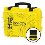 Estuche De Impacto Invicta  / 8 Slot Skc  Amarillo