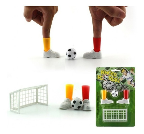 Mini Futbol Juego De Dedos Finger Pelota Arco Niños Juguete