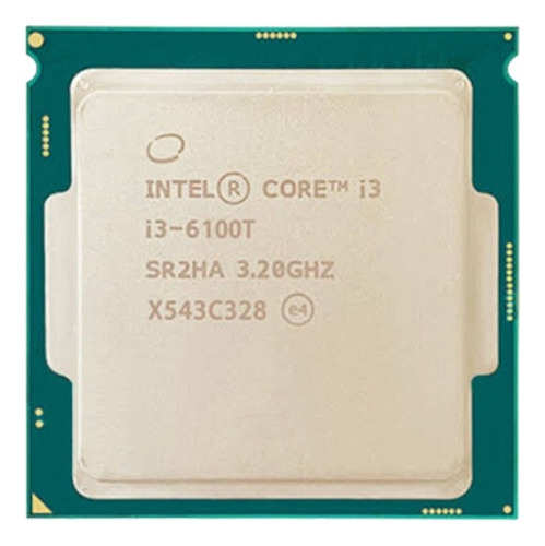 Procesador Intel Core I3-6100t 3.20ghz 2 Núcleos Lga 1151