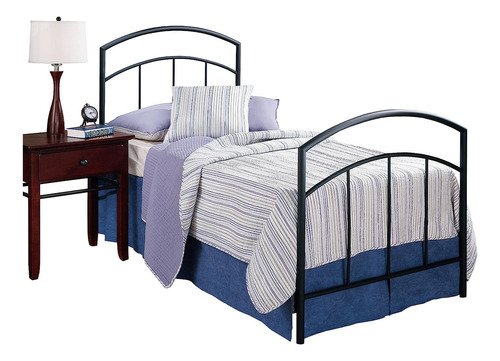 Hillsdale Furniture Juego De Cama Doble Texturizado Negro