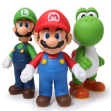 Figuras Super Mario Bross Luigi,mario,yoshi X3
