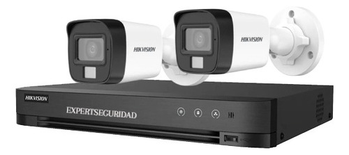 Kit 2 Camaras Para Hogar Hikvision Colorvu Dvr 4ch Con Disco