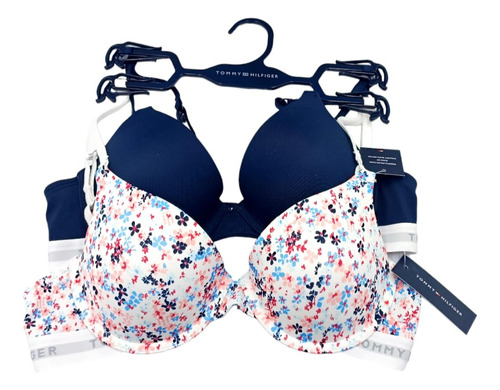 Paquete 2 Brasier Tommy Hilfiger Micro-push Up Mujer