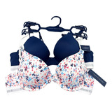 Paquete 2 Brasier Tommy Hilfiger Micro-push Up Mujer