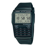 Reloj Casio Dbc-32-1a Data Bank Multilingüe Original E-watch Color De La Correa Negro Color Del Bisel Negro Color Del Fondo Negro