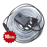 Manguera Luz Led 10 Mts Multicolor Rgb 8 Efectos Exterior 