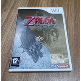 Zelda Twilight Princess Nintendo Wii Europeu Pal Original 