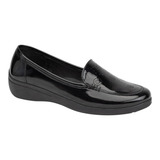 Zapato  Confort De Dama Shosh 9414 Color Negro