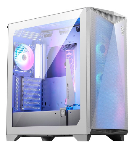 Gabinete Msi Mpg Gungnir 300r Airflow White 4 Ventiladores