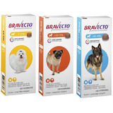 Bravecto 1 ( 2 A 4,5) + 1 (4 A 10) + 1 (20 A 40)