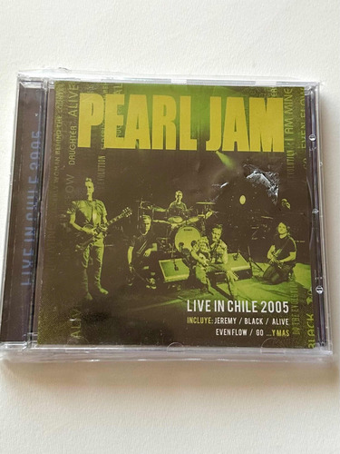 Cd Pearl Jam Live In Chile 2005 Sellado