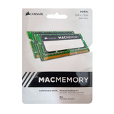 Memória Para Notebook 2x8gb 1600mhz Ddr3 Corsair Mac Memory