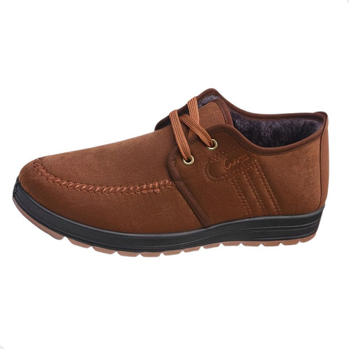 Zapatos Casuale Suede Para Hombre, Suela Antideslizante