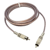 Cabo De Àudio Coaxial Digital Spdif Rca  1 Metros 