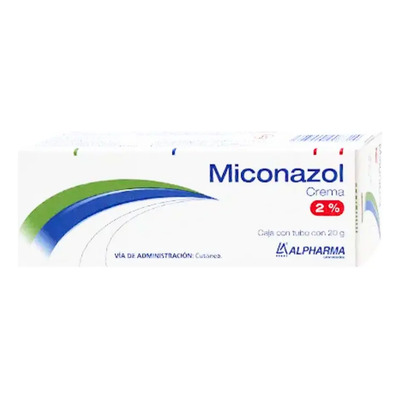 Miconazol Crema 2% Tubo Con 20 G Alpharma Laboratorios