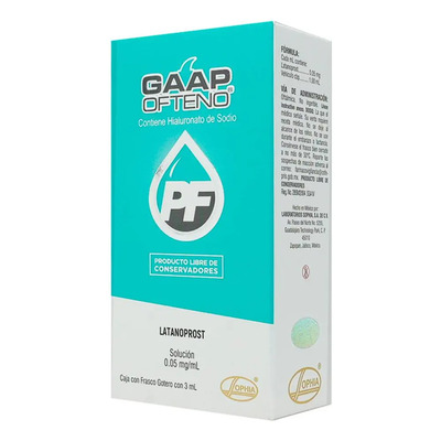Gaap Pf Ofteno Solucion 0.05\u002F1 Mg\u002FMl Frasco Gotero C\u002F3 Ml - Laboratorios sophia, s.a. de c.v. | Envío gratis