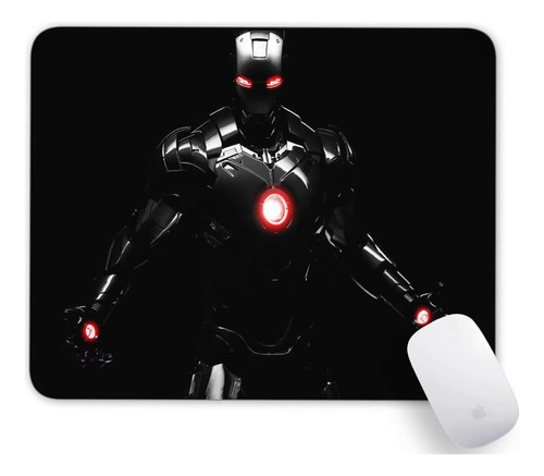 Mouse Pad Black Man Gaming, Divertida, Personaliz