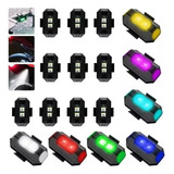 10 Piezas Mini Luz Led Estroboscópica Para Moto Dron