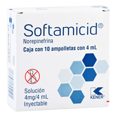 Softamicid solución inyectable 10 Ampolletas 4mL | Envío gratis