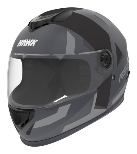 Casco Moto Hawk Rs1 F Integral Sophie Negro