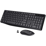 Combo De Teclado Y Mouse Inalámbricos 2.4g, Usb Inalá...