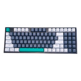 Teclado Machenike K500 B94 Rgb White Red Switch