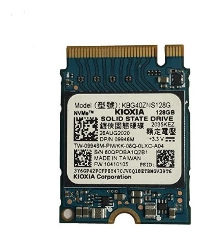 Disco Interno Ssd 128gb M2 Nvme - Kioxia Pull New 