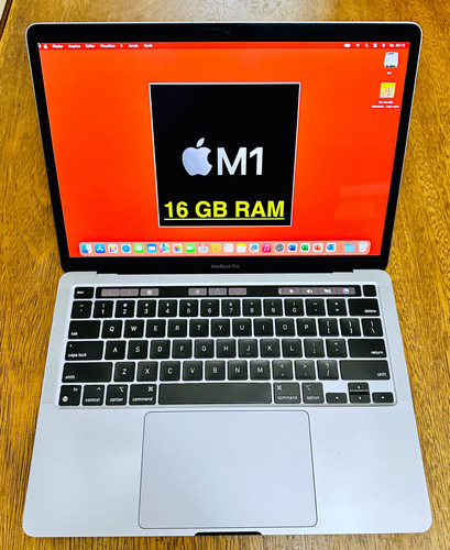 Macbook Pro M1. Mem. 16 Gb. Ssd 512 Gb. Space Grey