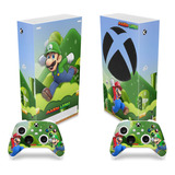 Skin Para Xbox Series S Adesivo Vertical - Modelo 017