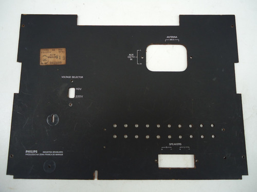 Tampa Traseira Aparelho De Som 3 Em 1 Philips Leia O Anuncio