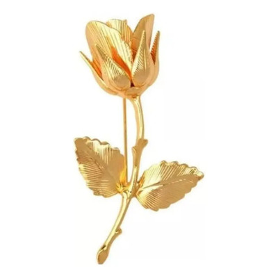 Elegante Broche Chapado En Oro Rosa Para Traje De Hombre De | MercadoLibre