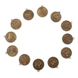 3x12 Unids / Set Signos Del Zodiaco Chino Animales Moneda -