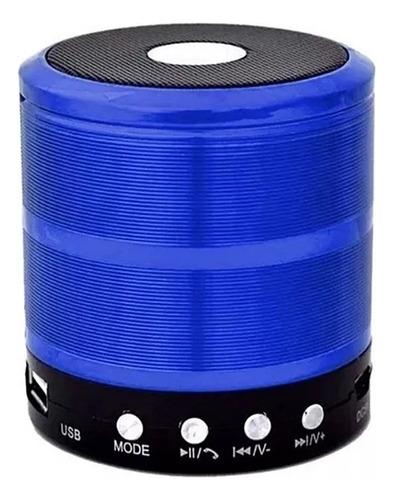 Caixinha De Som: Mini Speaker Ws-887 Bluetooth 