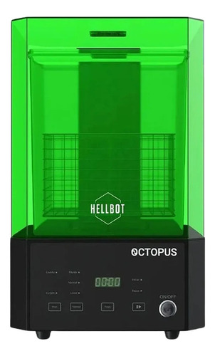 Maquina Lavado Curado 3d Hellbot Octopus Plus Resina 