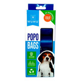 80 Bolsas Oxo Biodegradables Wuwu Rollos Fecas Perro