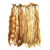 20 Extensiones Rubias De Cabello Natural 50 Cms De Largo