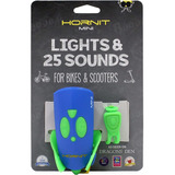 Mini Luz Con 25 Sonidos Para Bicicleta Infantil-azul Y Verde