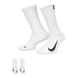 Calcetines Nikecourt Multiplier Cushioned Hombre Blanco